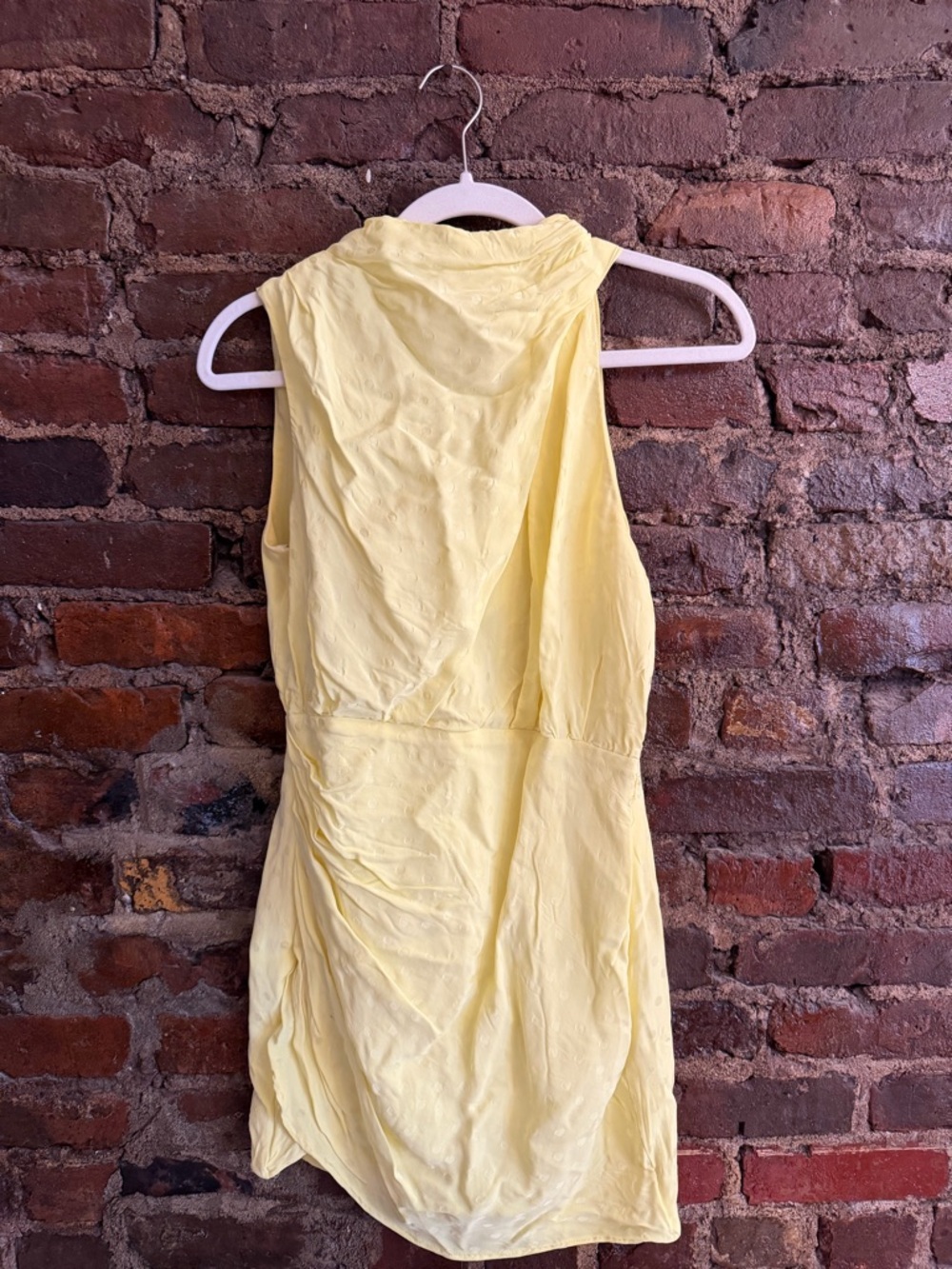 Sheike bright yellow mini dress